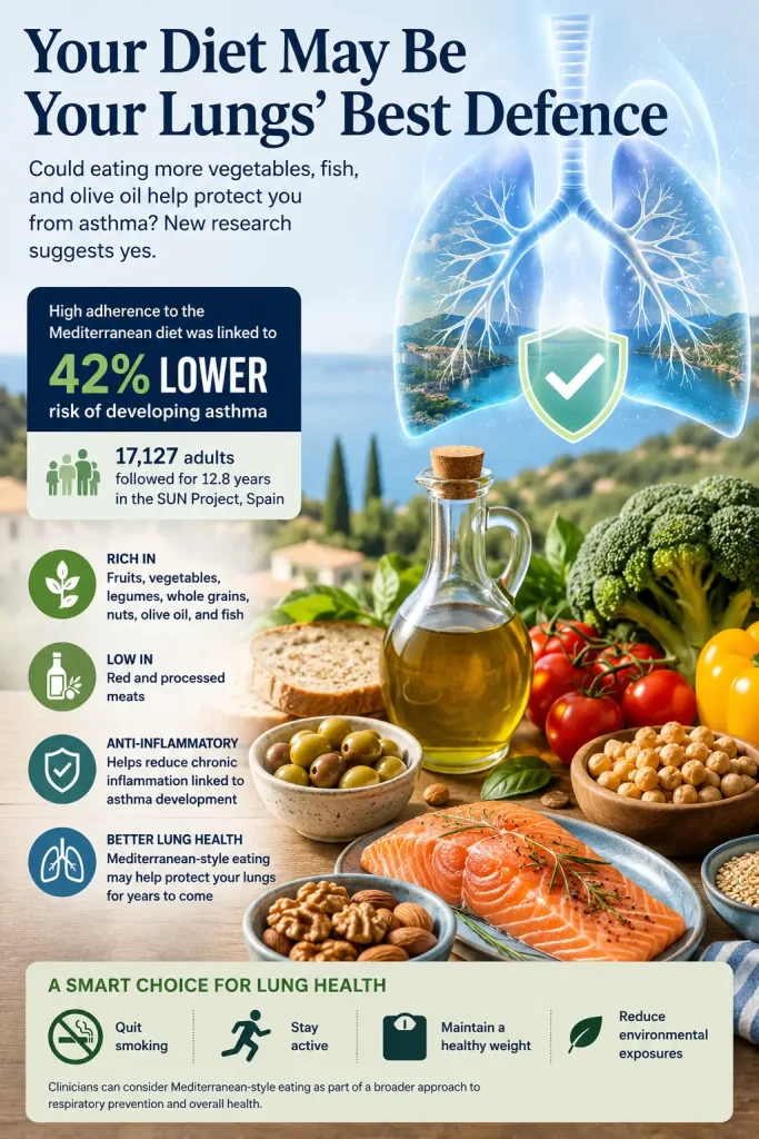 Your Diet May Be Your Lungs’ Best Defence - Infograph