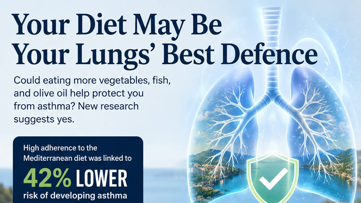 Your Diet May Be Your Lungs’ Best Defence